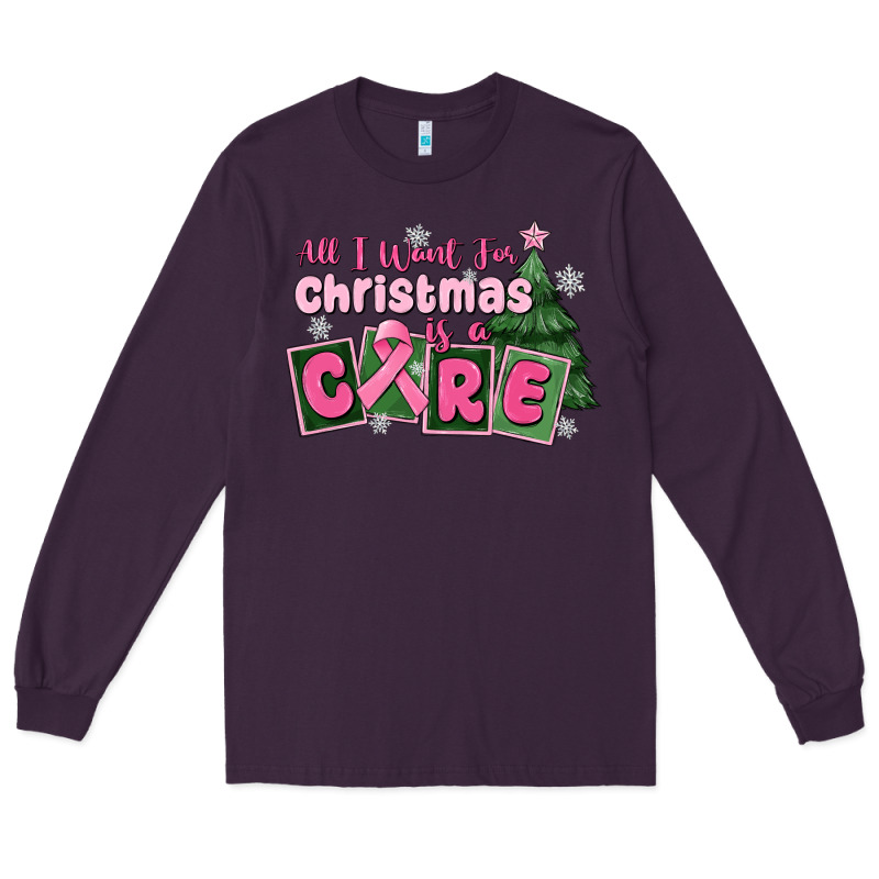 All I Want For Is A Care Long Sleeve Tee by MaliasSmallBusiness | Teevron