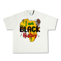 Pistachio i am black history Urban Heavy Tee - MaliasSmallBusiness