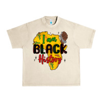 Sandshell i am black history Urban Heavy Tee - MaliasSmallBusiness