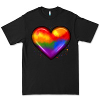 Black pride heart Premium Tee - JahusDesignShop