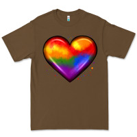 Cacao pride heart Premium Tee - JahusDesignShop