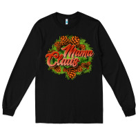Black mama claus cone Long Sleeve Tee - JahusDesignShop