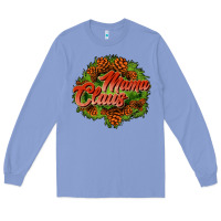 Colony Blue mama claus cone Long Sleeve Tee - JahusDesignShop