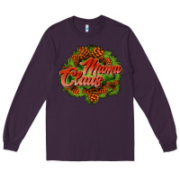 Plum mama claus cone Long Sleeve Tee - JahusDesignShop