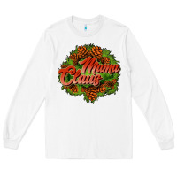 White mama claus cone Long Sleeve Tee - JahusDesignShop