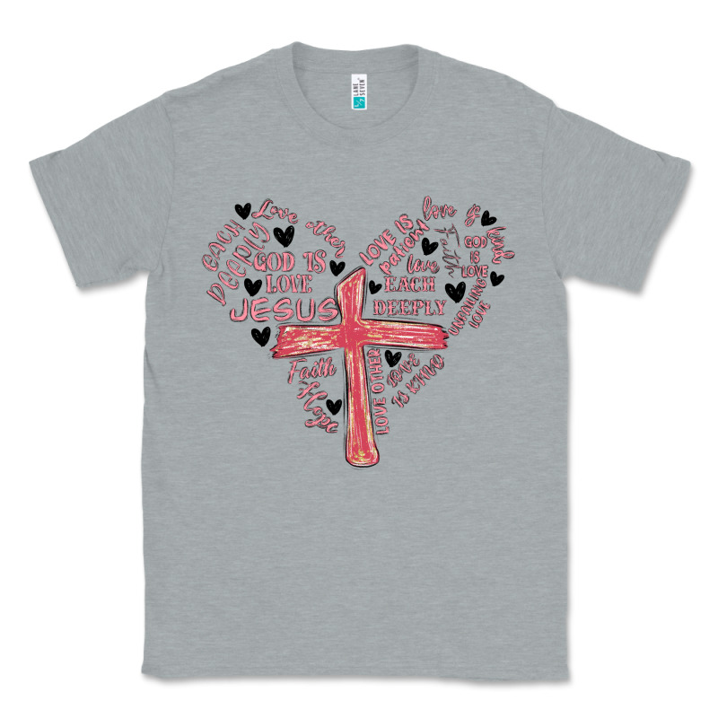 Retro Christian Valentine Classic Tee by MaliasSmallBusiness | Teevron
