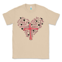 Mushroom retro christian valentine Classic Tee - MaliasSmallBusiness