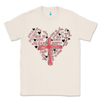 Natural retro christian valentine Classic Tee - MaliasSmallBusiness