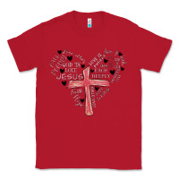 Red retro christian valentine Classic Tee - MaliasSmallBusiness