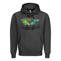Charcoal Heather rooster Zipper Hoodie - Bettercallsaul