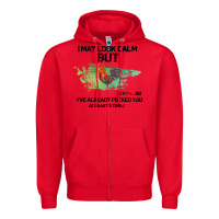 Red rooster Zipper Hoodie - Bettercallsaul