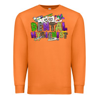 Carrot dental hygienest mardi gras Premium Sweatshirt - CowGirlArtShop