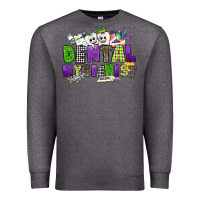 Charcoal Heather dental hygienest mardi gras Premium Sweatshirt - CowGirlArtShop