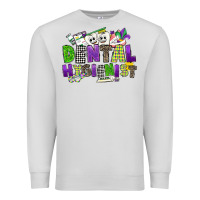 Dove Grey dental hygienest mardi gras Premium Sweatshirt - CowGirlArtShop