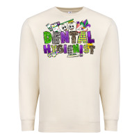 Sandshell dental hygienest mardi gras Premium Sweatshirt - CowGirlArtShop