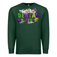 Sports Green dental hygienest mardi gras Premium Sweatshirt - CowGirlArtShop