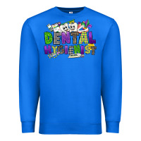 True Royal dental hygienest mardi gras Premium Sweatshirt - CowGirlArtShop