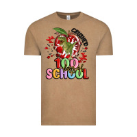 Vintage Coffee crushed 100 days of school Vintage Tee - MaliasSmallBusiness