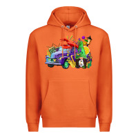 Carrot mardi gras gnome on the truck Premium Hoodie - CowGirlArtShop