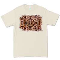 Old Western Leopard Frame Premium Tee | Teevron