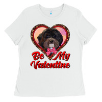 White be my valentine Ladies Tee - RanaPortraitStore
