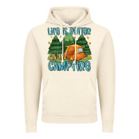 Vintage Artic life is better by the camp fire Vintage Hoodie - MaliasSmallBusiness