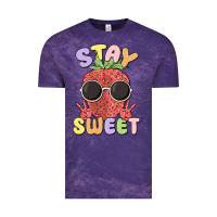 Cloud Purple stay sweet Vintage Tee - MaliasSmallBusiness