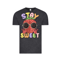 Vintage Black stay sweet Vintage Tee - MaliasSmallBusiness