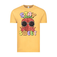 Vintage Mustard stay sweet Vintage Tee - MaliasSmallBusiness