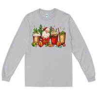 Moon Dust Christmas Santa coffee cups Long Sleeve Tee - MaliasSmallBusiness