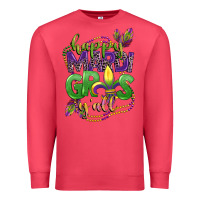Happy Mardi Gras Yall Premium Sweatshirt | Teevron