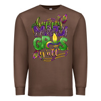 Chestnut happy mardi gras yall Premium Sweatshirt - CowGirlArtShop