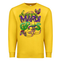 Lemon happy mardi gras yall Premium Sweatshirt - CowGirlArtShop