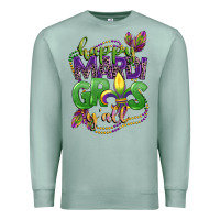 Seafoam happy mardi gras yall Premium Sweatshirt - CowGirlArtShop