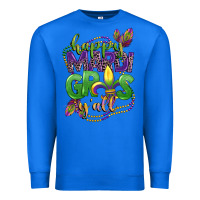 True Royal happy mardi gras yall Premium Sweatshirt - CowGirlArtShop