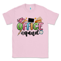 Bubblegum Pink office squad Classic Tee - MaliasSmallBusiness