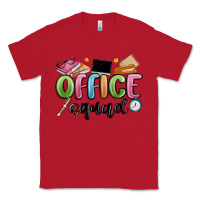 Red office squad Classic Tee - MaliasSmallBusiness