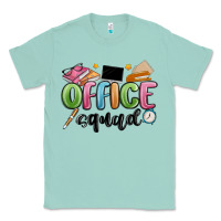 Seafoam office squad Classic Tee - MaliasSmallBusiness