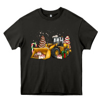 Asphalt little debbie tree cakes bulldozer Heavy Core Tee - JahusDesignShop