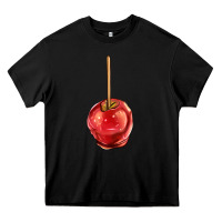 Black apple candy Heavy Core Tee - AdoDesignShop