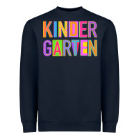 Navy kindergarten Heavyweight Sweatshirt - NancyCooperArtShop