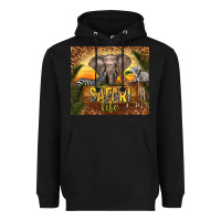 Black safari life Heavyweight Hoodie - TumblerDesignByShophia