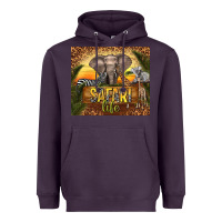 Plum safari life Heavyweight Hoodie - TumblerDesignByShophia