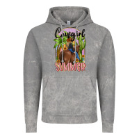 Cloud Rock cowgirl summer Vintage Hoodie - MaliasSmallBusiness