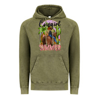 Vintage Olive cowgirl summer Vintage Hoodie - MaliasSmallBusiness
