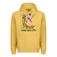 Antique Gold mardi gras cutie Premium Hoodie - CowGirlArtShop