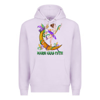 Lilac mardi gras cutie Premium Hoodie - CowGirlArtShop