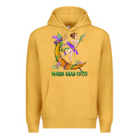Mustard mardi gras cutie Premium Hoodie - CowGirlArtShop