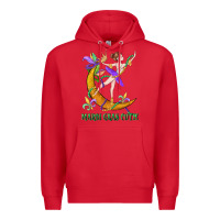 Red mardi gras cutie Premium Hoodie - CowGirlArtShop
