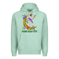 Seafoam mardi gras cutie Premium Hoodie - CowGirlArtShop
